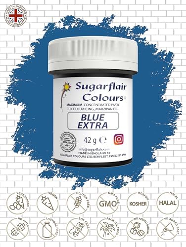 Sugarflair Maximum Concentrated Paste Edible Food Colouring 42g - Blue Extra