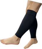 Presadee Kid’s Edition Shin Leg Calf 15-20 mmHg Med Compression Support Active Gym Running Sports Sleeve (Black, S/M)