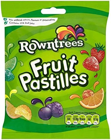 Rowntree's Fruit Pastilles (170g) - Pack of 2