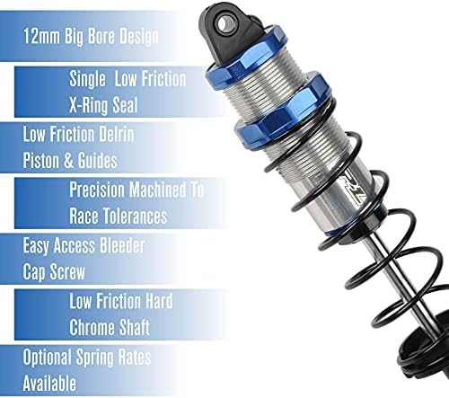Pro-Line Racing 1/10 Pre-Assembled Pro-Spec Rear Shocks: Short Course, PRO630831