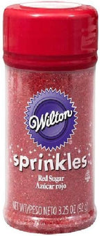 Wilton Sprinkles - Red Sanding Sugar (3.25 oz.)