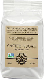 India Tree Superfine Caster Baking Sugar, Original, 16 Ounce