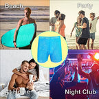 Evankin Men's See Through Shorts Mesh Loose Shorts Lounge Underwear Cover up Boxer Trunks