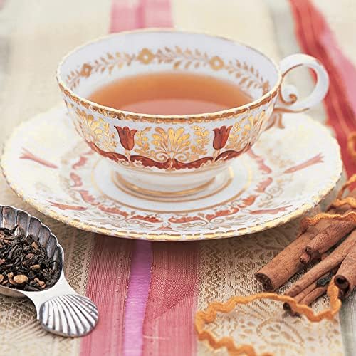 Harney & Sons Hot Cinnamon Spice, Bag of 50 Sachets, Black Tea w/Orange Pieces and Cloves (Pack of 1) (Packaging may vary)