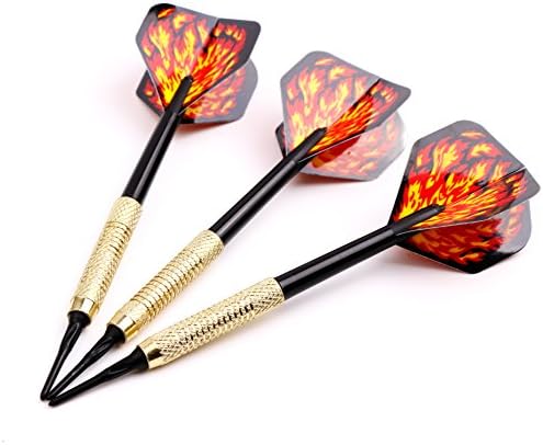 MaxMau Soft Tip Darts for Electronic Dartboard Plastic Point Dart with Standard Dart Flights 18 Darts