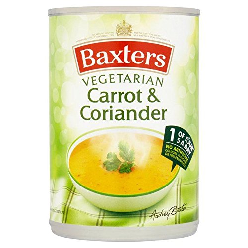 Baxters Vegetarian Carrot & Coriander Soup - 400g (0.88lbs)