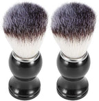 Men Shaving Brush, Light Weight Small Size Easy to Grip Shaving Brush, for Hair Salon