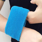 10 Pairs Sports Wristbands, Wrist Sweatbands for Men & Women, Stretchy & Sweat Absorbing Cotton Terry,Perfect for Basketball, Football, Tennis, Soccer, Running & Working Out