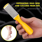4 Pcs Pedicure Foot Files Callus Remover with Double Sided Feet Rasp for Dead Skin - Professional Foot Care Tools to Removes Hard Skin Corns for Dry and Wet Feet