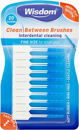 Wisdom Clean Between Inter Dentals, Pack of 20