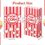 Paper Popcorn Bags, 150 Pcs, 2 Oz Individual Servings Bulk for Popcorn Machine Movie Nights Birthday Party Kitchen Supplies
