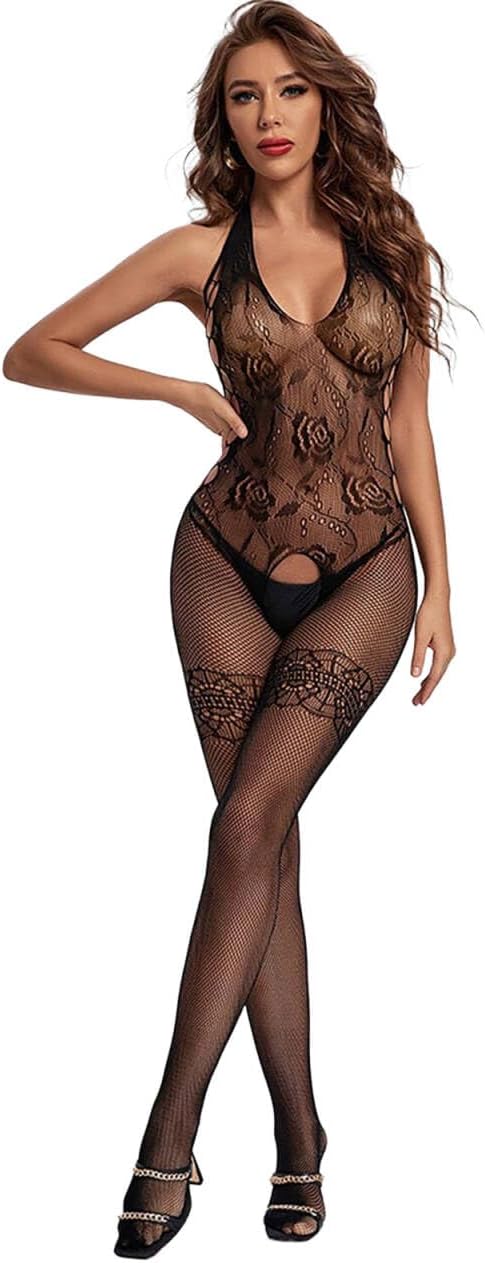 Sexy Lingerie for Women Naughty Outfits Fishnet Lingerie Bodysuit Teddy Babydoll Erotic Mesh Women's Lingerie Bodystocking