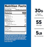 Nutricost Whey Protein Isolate (Cookies N Cream) 5LBS