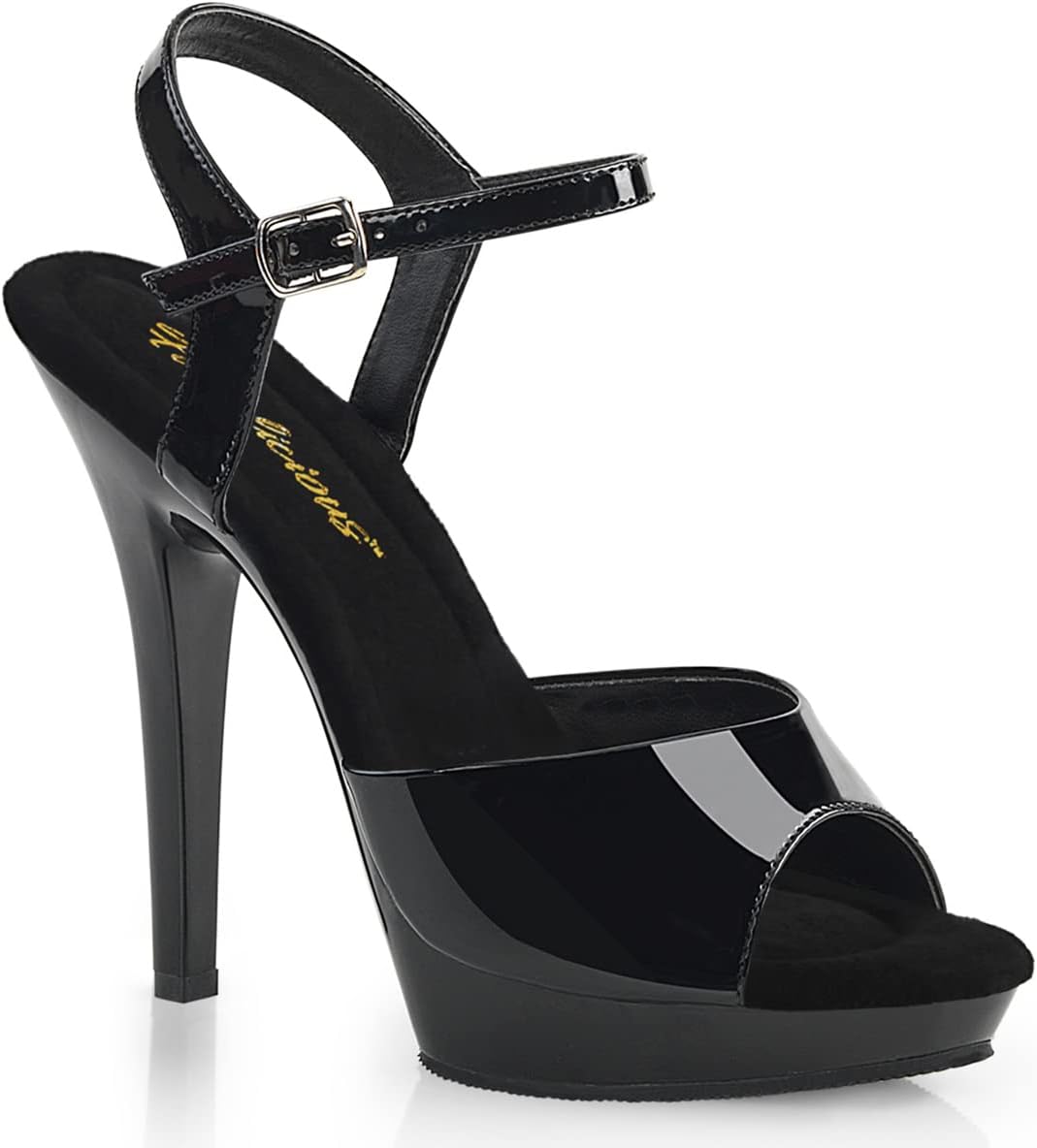 Pleaser Women's Lip-109/B/C Ankle-Strap Sandal