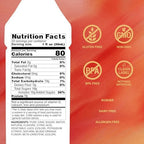 Monin - Blood Orange Syrup, Berry Citrus Flavor, Natural Flavors, Great for Cocktails, Mocktails, and Lemonades, Non-GMO, Gluten-Free (1 Liter)