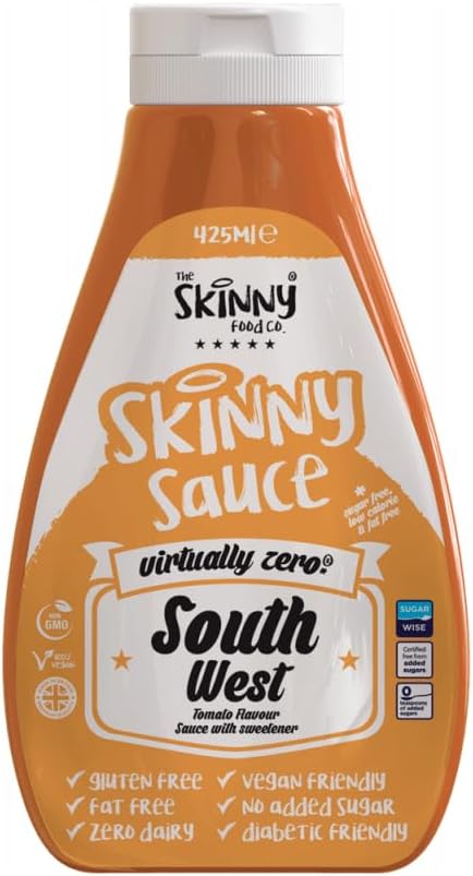 Skinny Food Zero Calorie Skinny Sauce- South West (425ml)