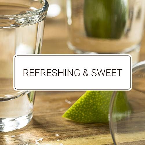 Monin - Mojito Mix Syrup, Sweet Herbal Mint Flavor, Great for Frozen Cocktails, Mocktails, & Delicious Desserts, Gluten-Free, Vegan (1 Liter, 4-Pack)