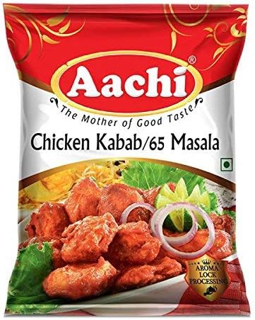 Aachi Masala Pack of 2 - Aachi Chicken 65 Masala - 50g / 1.75 oz