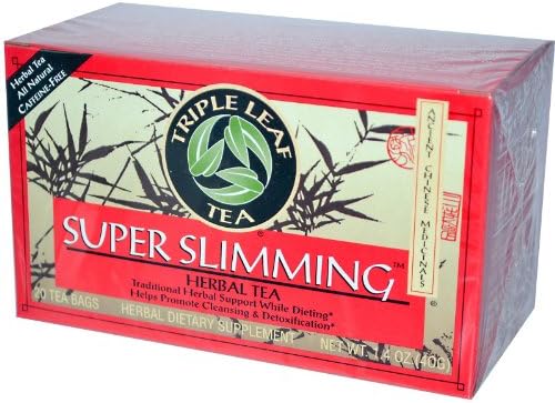 Super Slimming Tea By Triple Leaf Tea - 20 Bags