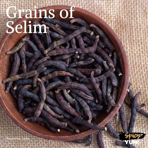 Grains Of Selim - Hwentia, Uda, kimba, Kani, Kili Pepper (Xylopia Aethiopica) (Ground - 2.35 oz.)