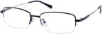 Half Frame Reading Glasses Readers Spectacles (+0.50 to +6.00 Strengths)