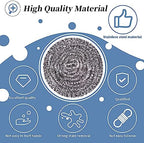 Stainless Steel Scrubber Scrubbing Scouring Pad Sponges Clean Pot Pan and Steel Wool for Kitchen Bathroom