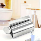Stainless Steel Manual Toothpaste Squeezer - 304 Rustproof Metal Tube Roller, Compact 7x4x4cm Size for Bathroom, Travel & Family Use (1 Pack)