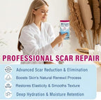 Silicone Scar Sheets, Silicone Scar Tape for Breast, 8 Pack Reusable Professional Patches for Surgery Recovery, Medical Grade Strips to Soften Keloids, Waterproof & Breathable