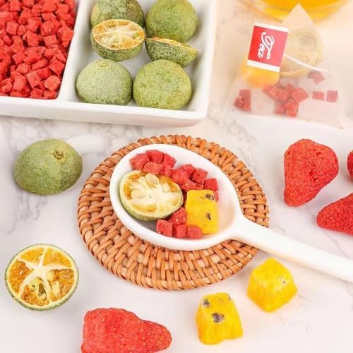 Strawberry green kumquat passion fruit tea 8.81oz Crispy fruit tea bag Bagged tea