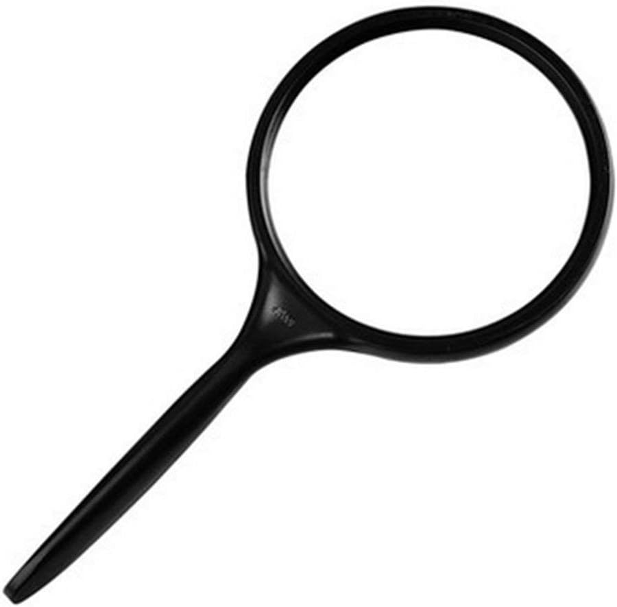Magnifying Glass,5 Times The HD High-Powered Handheld Suitable for The Elderly to Read, Hobby, Maintenance, Observe Reading Magnifier