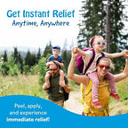 Moskinto The Original Mosquito Itch Relief Patches for Kids & Adults, Bug Bite Patches Soothe Swelling & Itching, Anti Itch Bug Bite Relief, Suction Tool Alternative, Travel Pack, 24 Count
