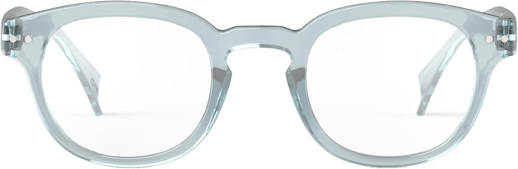 IZIPIZI READING #C Reading Glasses for Women and Men – Square Glasses with Anti-Scratch Lenses, Lightweight Fashion Frame