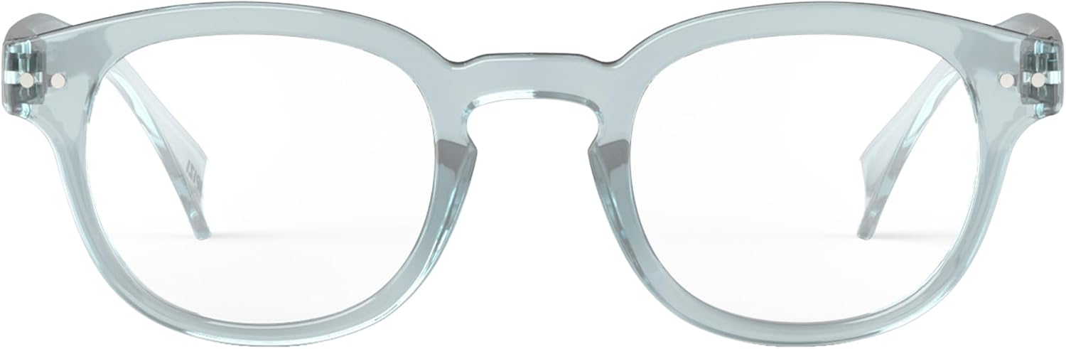 IZIPIZI READING #C Reading Glasses for Women and Men – Square Glasses with Anti-Scratch Lenses, Lightweight Fashion Frame