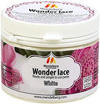 Mendelberg Wonder Lace Edible Lace Paste, White 5.2 Fluid Ounces