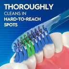 Oral-B Pro Health Fights Plaque & Tartar, 2 Count Medium Manual Toothbrush Pack, Indicator Bristles, Plaque Fighter, Gentle on Teeth