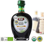 Organic Super Dense Italian Balsamic Vinegar of Modena I.G.P. | No Added Sulfites/Caramel | USDA and ICEA Certified | 250 Milliliter | 8.5 Fluid Ounce