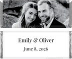 Picture Perfect Wedding Candy Bar Wrapper - Save the Date - Wedding Reception Party Favors - Set of 36