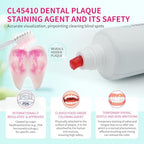 Plaque Disclosing Toothpaste for Kids, Strawberry Flavor with Fluoride, Fun Oral Health Learning Tool for Ages 3+, See & Clean Plaque in One Step, 2.1oz