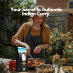 Tribal Trail Organic Curry Powder | 15 Spice Blend | 7.05 oz | USDA Organic & Non-GMO | Recyclable Kraft Bags | Best for Curries, Salad, Meat & Rice Dishes | Ethically Sourced from India | Mildly Spiced