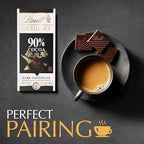 Lindt Excellence, 90% Dark Chocolate Candy Bar, 4ct, 3.5 oz. Bars