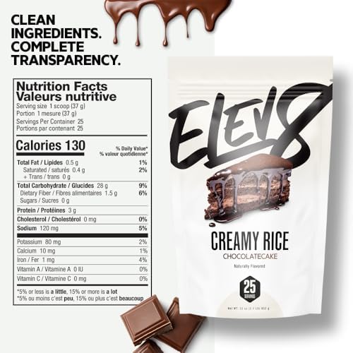 Elev8 Creamy Rice - 25 Servings (Chocolate Cake)