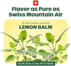 Ricola Sugar Free Lemon Mint Herbal Throat Drops with Lemon Balm and Low Menthol for Everyday Voice Care - 105 Count - Herbal Throat Lozenges