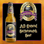 Flying Cauldron Butterscotch Soda - Handcrafted Magical Brew - 12oz Glass Bottles, 12 Pack
