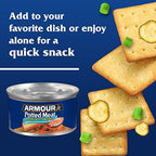 Armour Star Potted Meat, Ready to Eat Canned Meat, 10g Protein Per Serving, 3 oz. (Bulk Pack of 6)