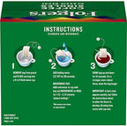 Folgers Coffee Singles Classic Decaf Medium Roast Coffee, 19 Single Serve Coffee Bags