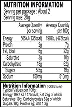 Britannia Crackers 50 50 Sweet and Salty Biscuit 2.19oz (62g) - Delicious, Light & Crispy Grocery Cookies - Best Treat for Friends & Family (Pack of 24)