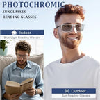 BLOEXCLU 6 Pack Reading Glasses for Men Sports Style Blue Light Blocking Readers with Spring Hinge Women Eyeglasses