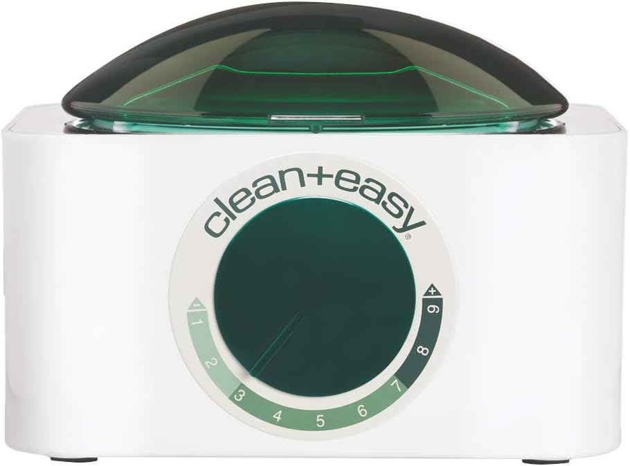 Clean + Easy Deluxe Wax Warmer – Thermostatically Controlled Hair Removal Wax Heater for Salon & Home Use, with No-Mess Scraper Bar, 120V