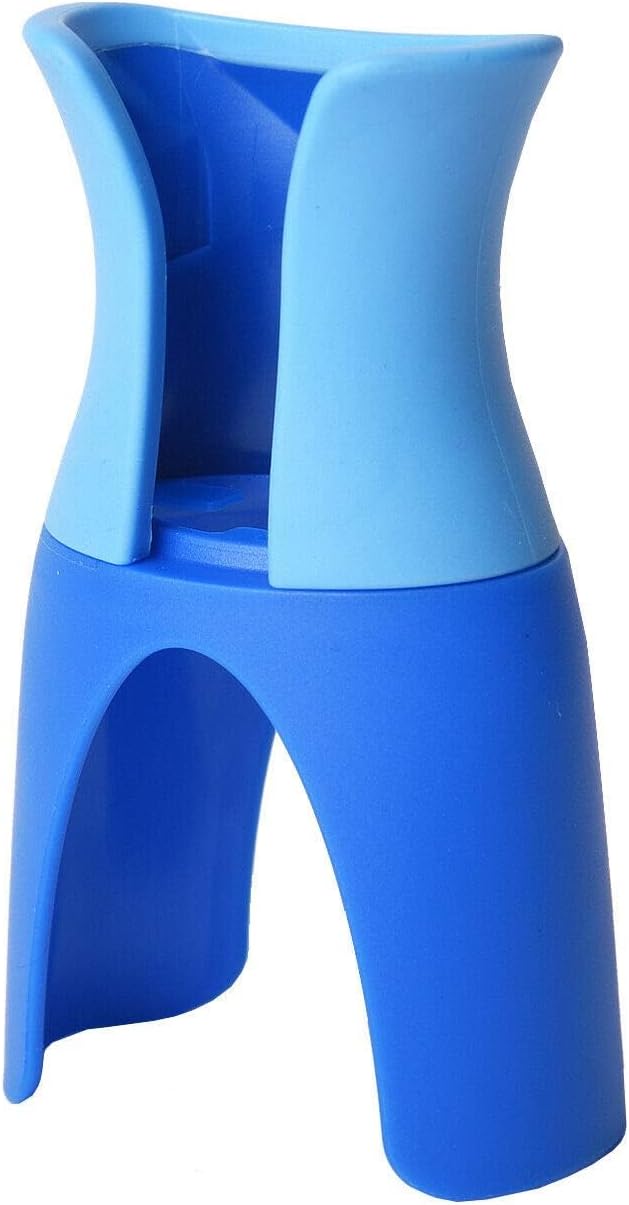 Remedic Eye Drop Guide with Silicone Adapter – Reusable Tool for Clean, Precise Eye Drop Application – Easy to Use Eye Drop Helper for Seniors, Caregivers & Family – Fits Most Eye Drop Bottles