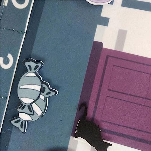 2023 Halloween Advent Calendar for 31 Days Hanging Countdown Calendars with Pendant for Home Door Wall Decoration Wall Hanging